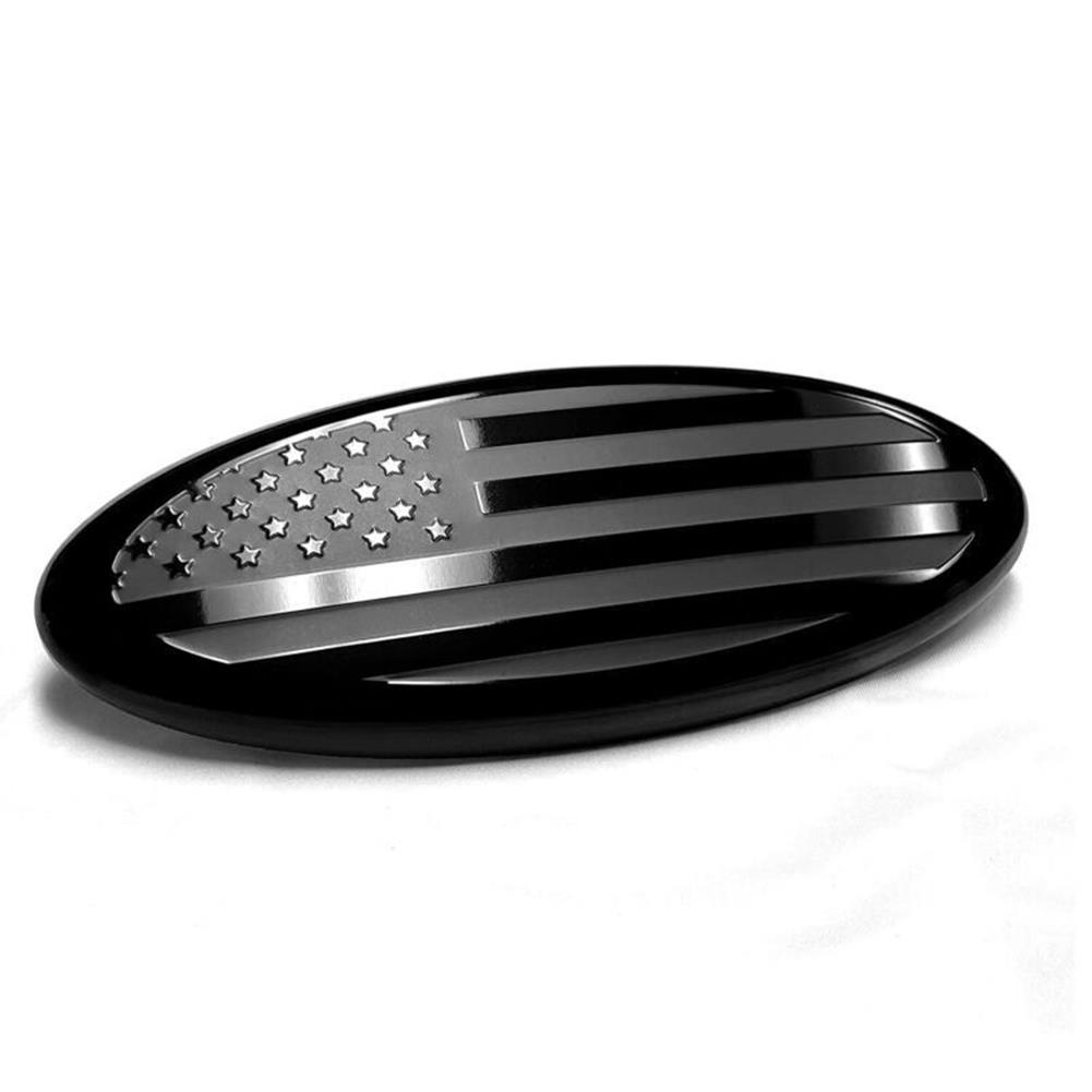 3D Limited Edition Logo Car Oval Front Grille Emblem Badge Sticker Decals For Ford F-150 F-250 F-350 For Edge Explorer Car Decor