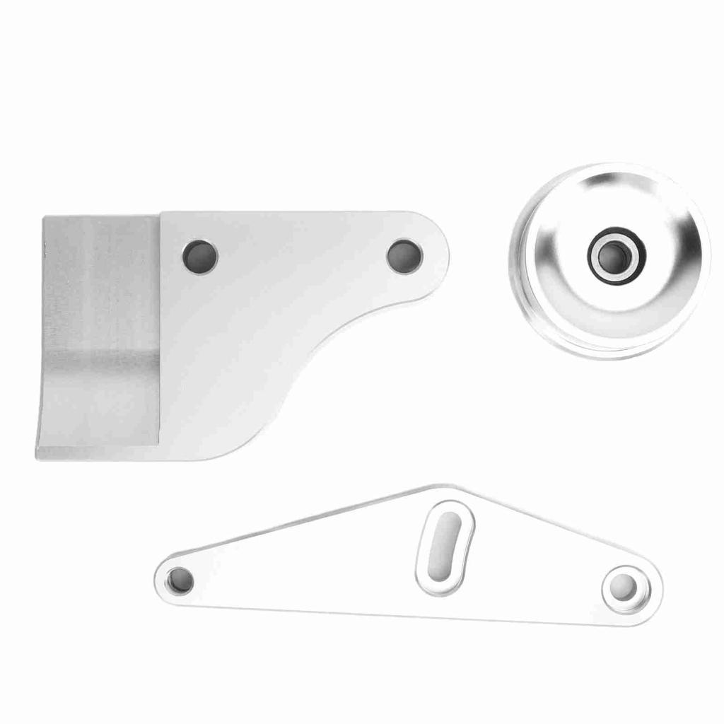 H22 Timing Belt Tensioner Adjustable Silver 304 Stainless Steel Replacement For Civic Si B18C B16 B18C1