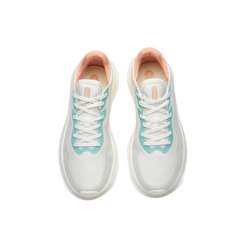 ANTA Variety Training Collection Training Shoes Women's Low top Ivory White/River Aqua Blue Sneakers 122237718-5