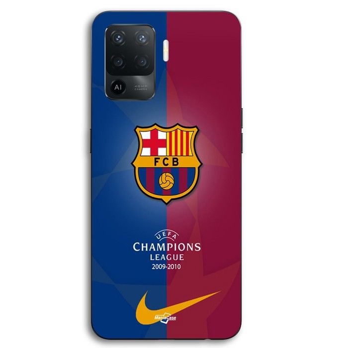 Coque Pour Oppo A94 Barcelone FC Real madrid champions league Maniacase