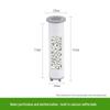 Shower Nozzle Replacement Filter Element with High Compression Cotton Core for Water Purification.