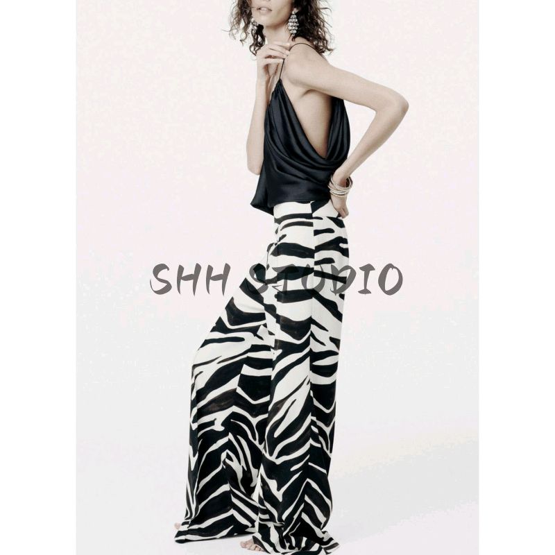 Autumn New Women's Clothing round Neck Asymmetric Hem Silk Satin Texture Peplum Top 3776019 8573019