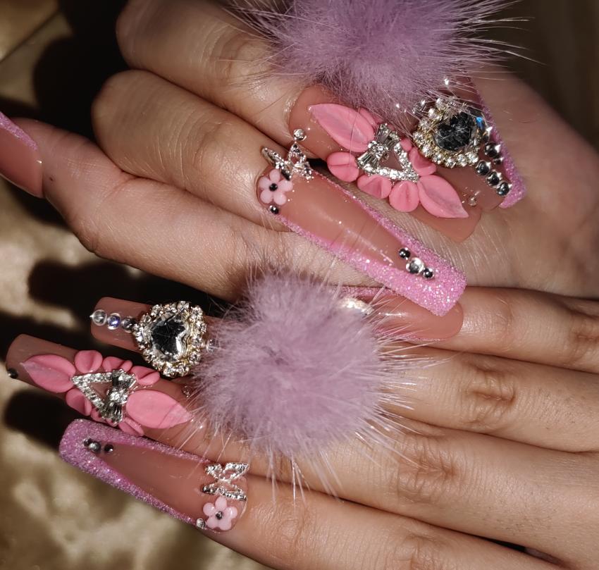 Thick and Hard Artificial Fingernails Square and Long Manicure False Nails with Glue Stickers  Press on Nails