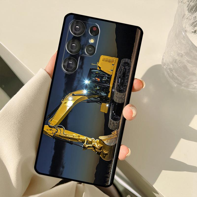 Чехол-экскаватор для Samsung Galaxy S25 S24 S23 S22 S21 S20 Ultra S9 S10 Plus S21 FE S25 FE Задняя крышка