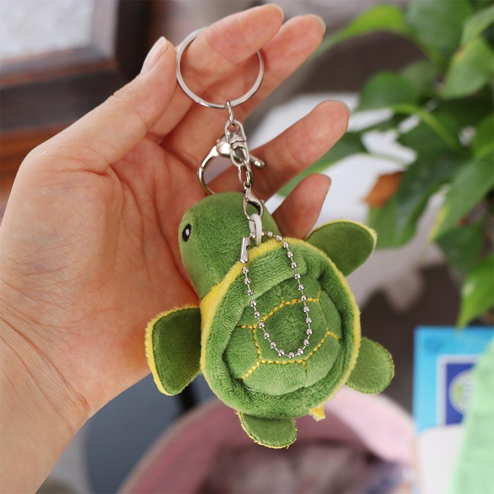 Plush Turtle Plush Keychains PP cotton Turtle Plush Keyring Turtle Plush Pendant Accessories