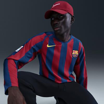 Nike ФК Барселона Реплика 2005/06 Роналдиньо №10 Домашняя футболка Мультицвет