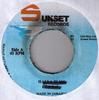 7inch Record KING KONG - Ninja NONE Sunset Records 1985 Jamaica Reggae, Ska & Dub Used