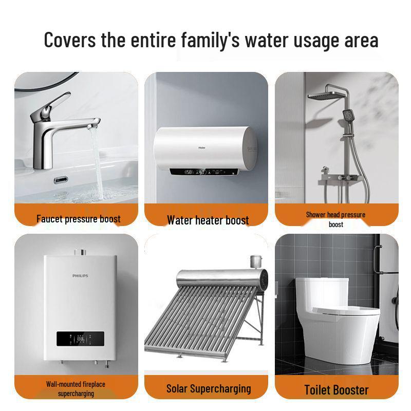 24В Автоматический бытовой повысительный насос для душа для водопровода