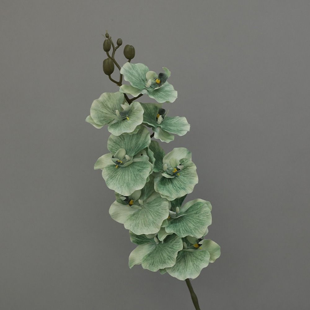 9 Heads Simulation Flower 98cm Silk Flower New Artificial Butterfly Orchid Wedding Decoration