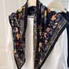 Multi-functional Women's Necktie Matching Pants Waist Belt Fashion Floral Triangle Scarf  Summer