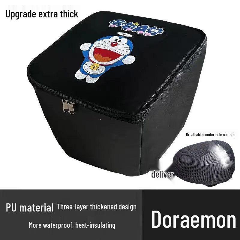Electric Scooter Basket Liner - Waterproof, Snowproof, Universal Fit with Lid