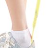 Shoes Horn Long Handle Lazy Shoe Helper Lifter Anti-Slip Handle Flexible Long Shoehorn Dual-Purpose Massage Claw