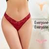 European and American Sexy Lace Thong Underwear for Women - Plus Size, Low Waist, Summer BreathableSuppressLint: 148 Characters