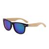 New European and American popular fashion outdoor sunglasses rice nail imitation bamboo leg sunglasses men's and women's retro glasses