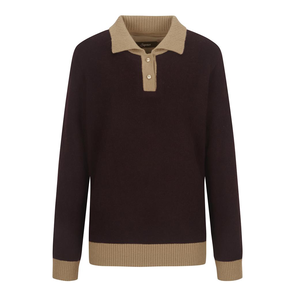 SUPERIOR Women'S Wide Sweater Wine (Iw0Drd40279)