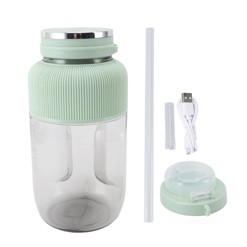 Electronic Juicer Cup Wireless Large Capacity Multi Functional Portable Juicer Blender White