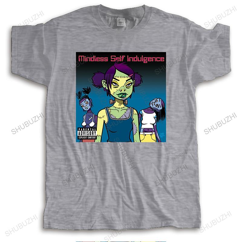 Много летний Высокое качество футболка с коротким рукавом FRANKENSTEIN GIRLS Футболка msi mindless self indulgence Мужская с круглым вырезом Футболка хлопок
