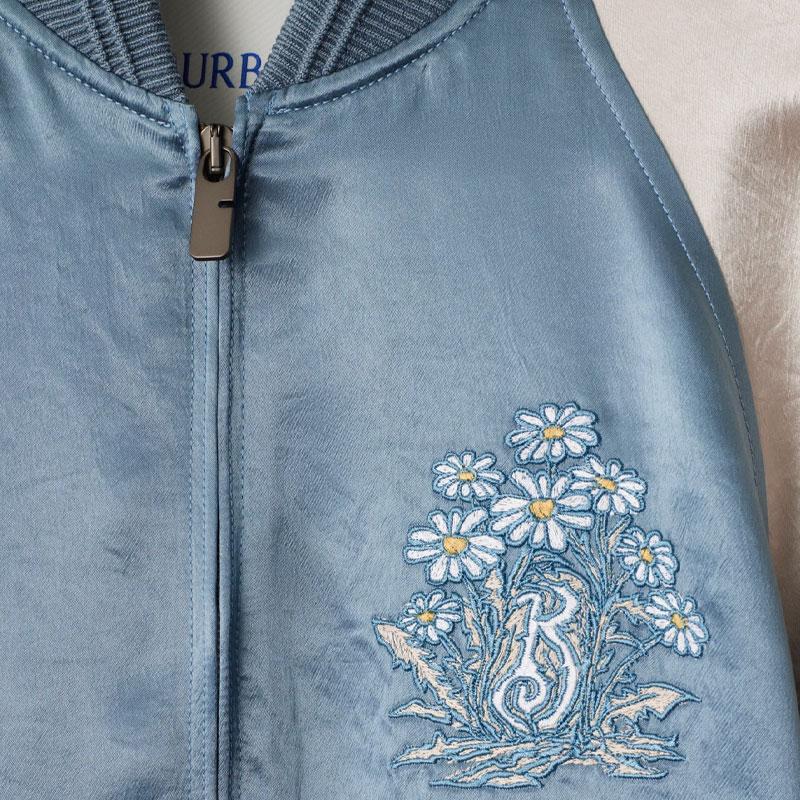 Burberry SS25 Jackets & Coats Men's Blue White Multicolor 81010891