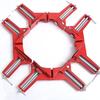90° Metal Clamps for Woodworking Multifunctional Right Angle Corner Clamp Securing Clip Glass Clip Hand Tools 1/2/4pcs