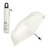Wpc IZA Men's Parasol with Carabiner-Integrated Handle, Large Hook, 100% Light Blocking, Off-White,