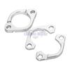 Exhaust Muffler Flange Split Clamps For Kawasaki ZG1000 Concours 1986-2006 ZX1100 GPZ1100 1986-2001 Gold Silver 18069-1122