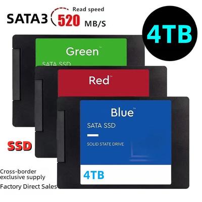 Новый 2,5" SATA3 SSD: Высокоскоростной твердотельный накопитель 4 ТБ/2 ТБ для ноутбуков