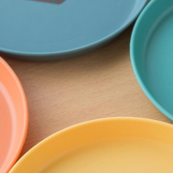 1 набор вертелов, легко моется, многоразовая 6-дюймовая тарелка для фруктов в японском стиле с подставкой для хранения, для ежедневного использования