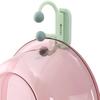 Punch-Free Rotating Bathroom Sink Storage Rack with Strong Adhesive Hooks