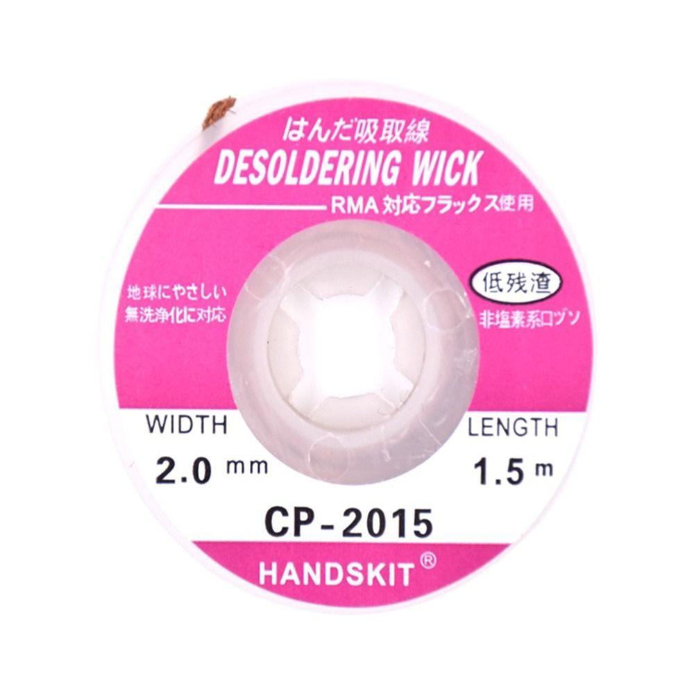 Инструмент Инструменты для ремонта BGA Удаление олова Паяльный фитиль Медная паяльная проволока Оплетка для выпаивания Лента