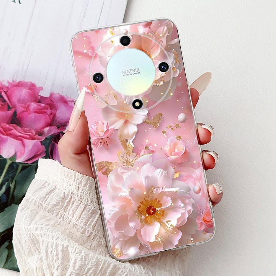 Чехол для Honor X9a Magic5 Lite Популярный Роскошный Расписной Чехол Мягкий Тонкий Чехол для Телефона Для Honor Magic 5 Lite HonorX9a Задняя Крышка Сумки