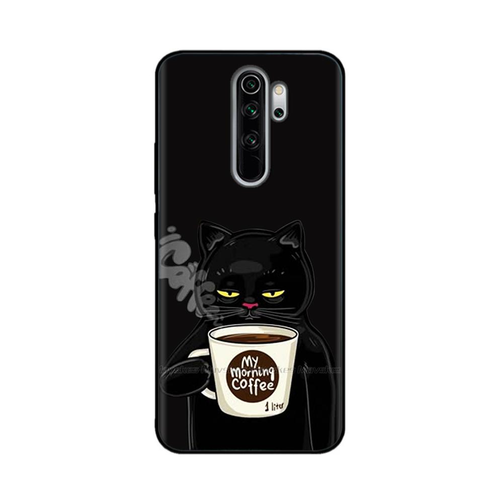 Чехол для телефона Redmi Note 8 Pro, чехол-обложка, милые мультяшные персонажи, мягкие силиконовые задние крышки Coque для Xiaomi Redmi Note8 Pro note8Pro Fundas