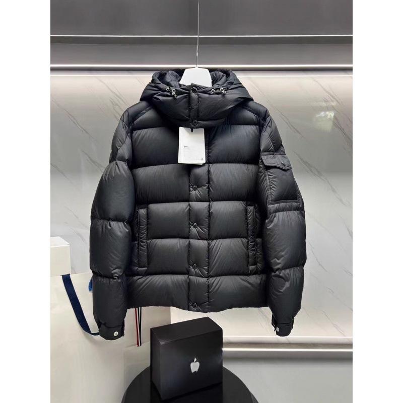 High-end autumn and winter matte maya matte short Mongolian down jacket anniversary men's and women's bread clothes