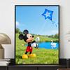 Disney Mickey Mouse kite flying 5D handmade diy diamond painting, home wall decoration
