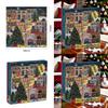 Winter Christmas Street Scene Pattern Puzzle Toy For Adults And Stress Relief