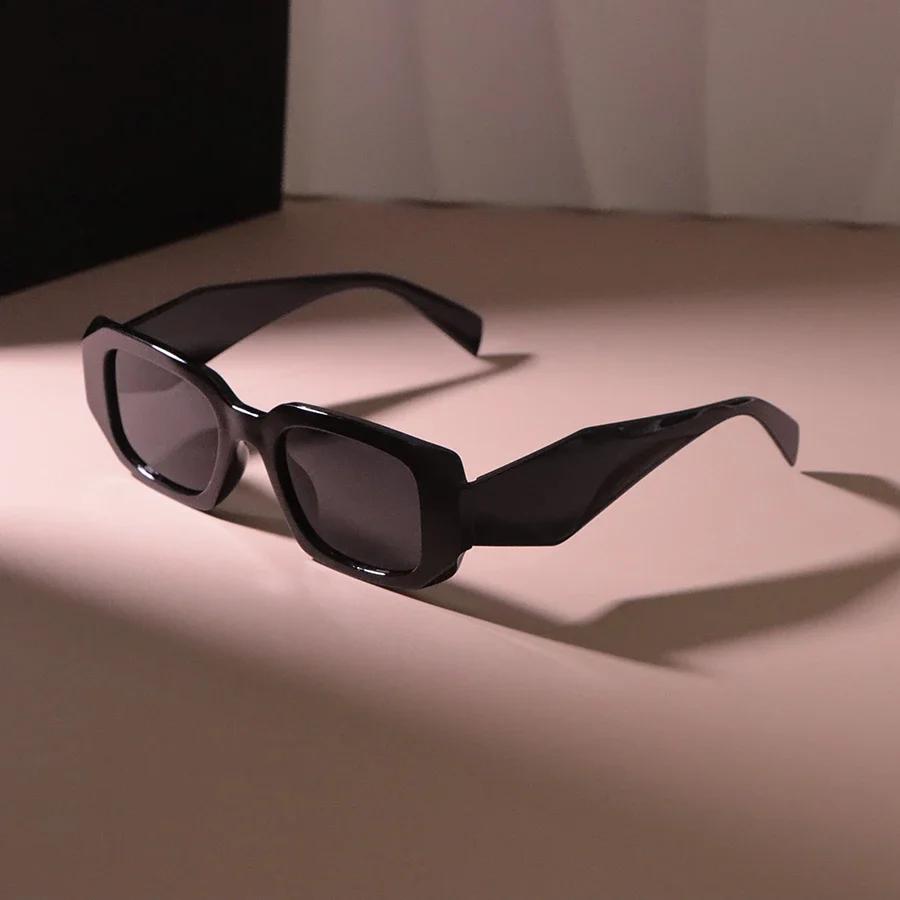 Винтажные квадратные солнцезащитные очки Женские Мужские Дизайнерские Повседневные Солнцезащитные очки Женские Мужские Для улицы Классические Зеркальные Очки