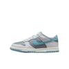 Dunk Low Top Детские кеды для скейтбординга Серые кроссовки FB9109-008