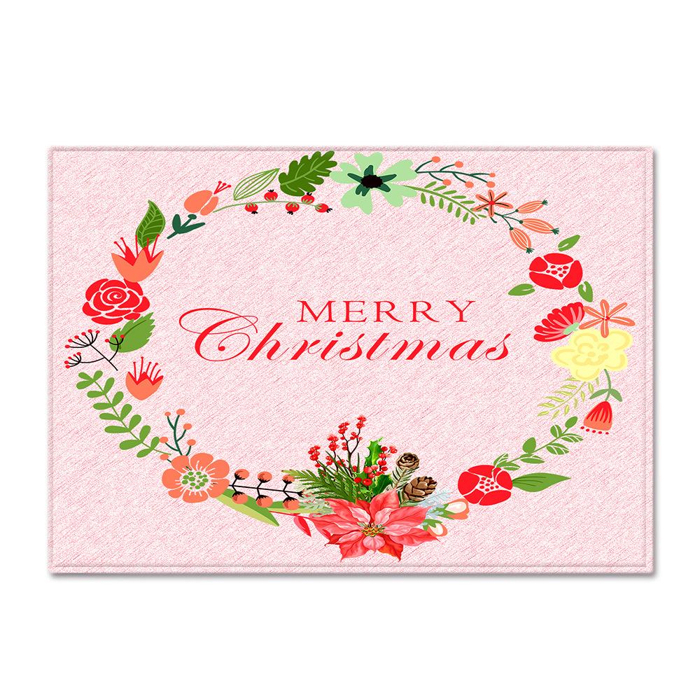 Christmas Living Room Floor Mat Bedroom Dining Room Carpet Carpet Doormat