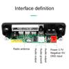 DC 3.7V-5V MP3 Decoder Board Wireless Bluetooth 5.0 Car MP3 Player Kit Support USB AUX TF FM Radio Call Recording Module