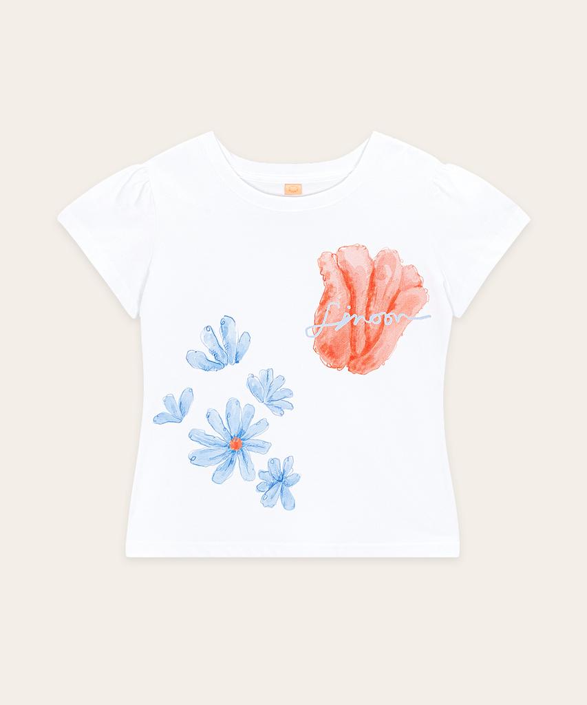 SINOON Sinoon Tulip Puff T-Shirt (White)