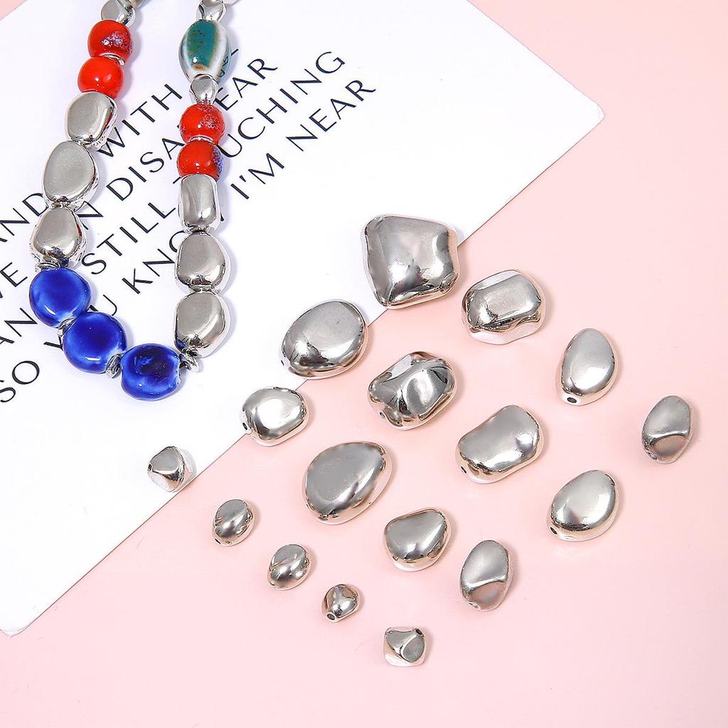 Irregular CCB Plastic Spacer Beads for DIY Jewelry: Bracelets, Necklaces, Earrings