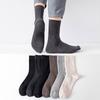 Winter Men Socks Cotton Warm White Socks Sports Essentials Men Tube Socks Solid Color