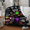 Wwe Logos Blanket Soft Throw Blanket For Home Bedroom Bed Sofa Travel Office Solid Christmas Blanket