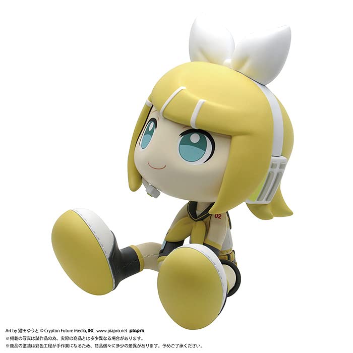 ФИГУРКА ИЗ МЯГКОГО ВИНИЛА Character Vocal Series 02 Kagamine Rin Len Kagamine Rin Фигурка из мягкого винила, раскрашенная, полная [BINIVINI BABY] & Немасштаб