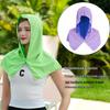 Ultra-Cool Summer Shawl: High-Tech Fiber, UV Protection, Breathable Headscarf