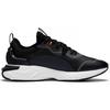 Li Ning амортизирующие низкие спортивные повседневные туфли мужские кроссовки черные синие AGLS219-2