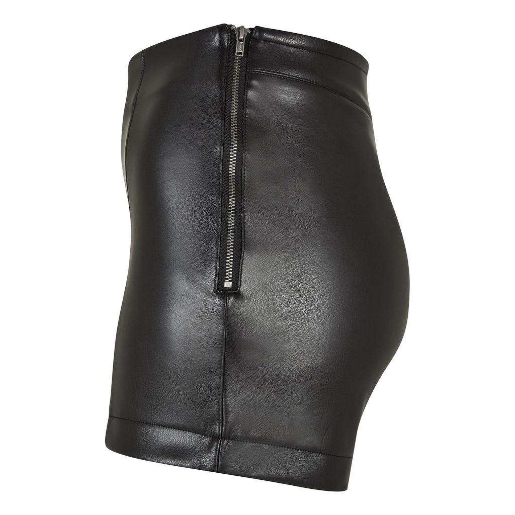 Urban Classics Womens/Ladies Synthetic Leather Shorts