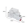 Din Rail Mount Electronic Impulse Relay AC 230V Din Rail Impulse Relay  Electrical Systems