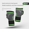Дышащая трикотажная поддержка запястья: Защита от растяжений, герметичная, для взрослых, занимающихся тяжелой атлетикой и спортом на открытом воздухе.