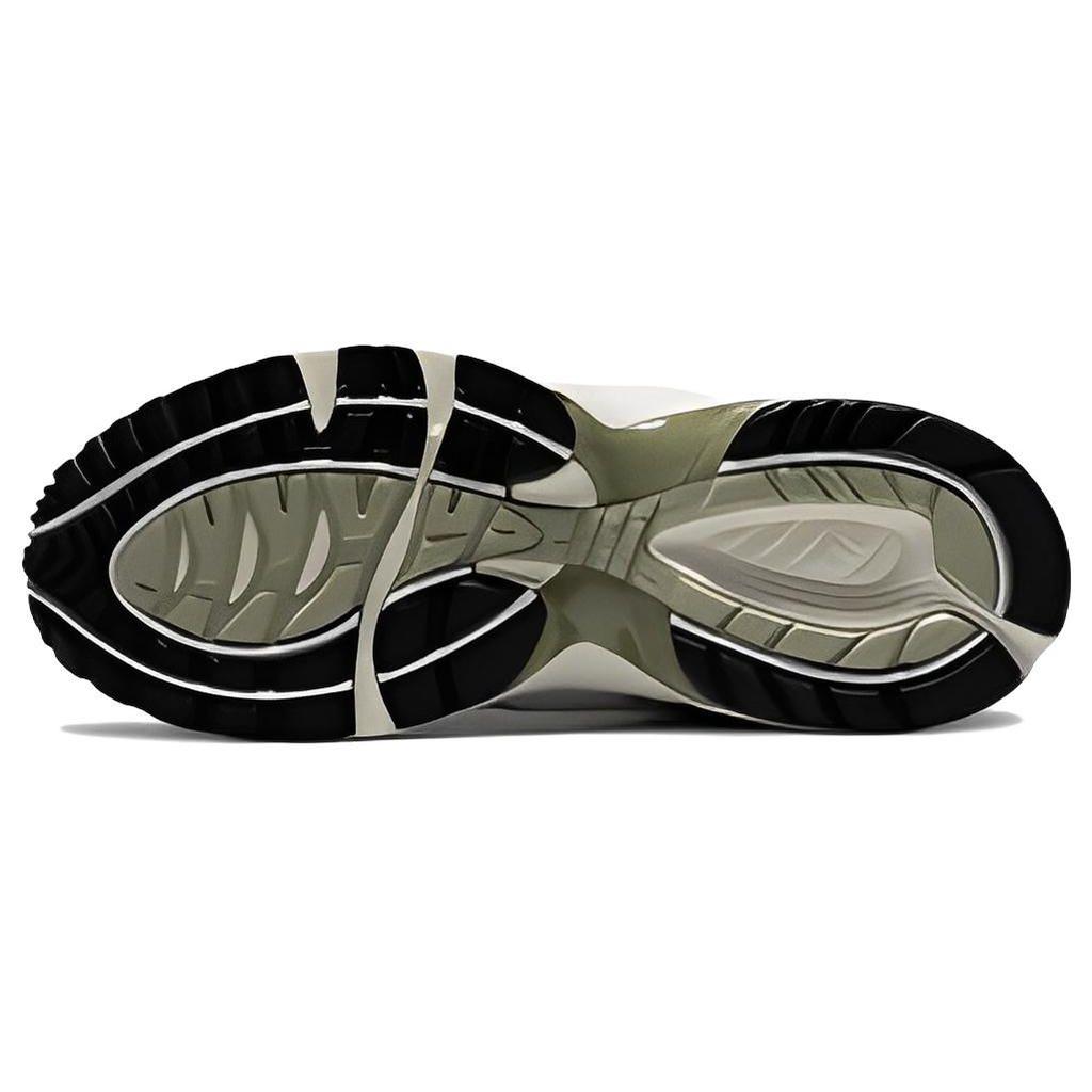 Asics Gel-1090 Ткань Синтетическая кожа Спортивные Ретро Низкие Кроссовки Унисекс Серый Черный 1203A243-028