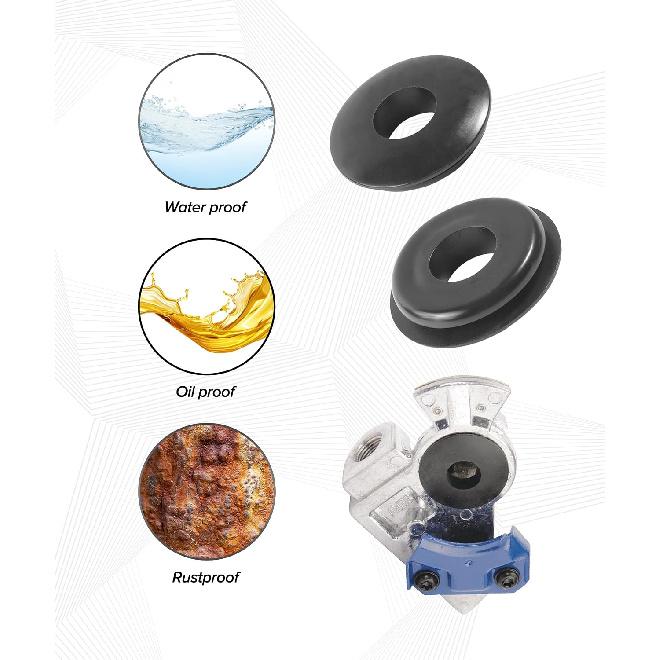 20PCS Glad Hand Seals,Car Accessories Air Lines for Semi Truck,Universal Rubber Glad Hand Seals,Automotive Weather Stripping,Compatible with